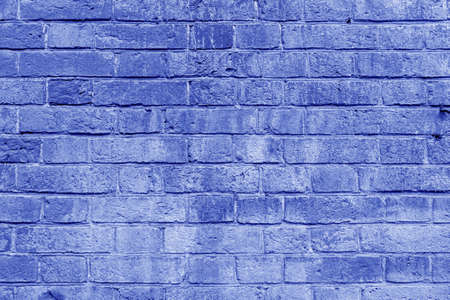 Blue brick building wall. Interior of a modern loft. Background for designの写真素材