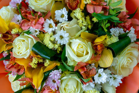 Flowers beautiful bouquet.の写真素材