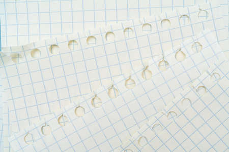 Blank notebook pages. Background for writing stationery text.の写真素材