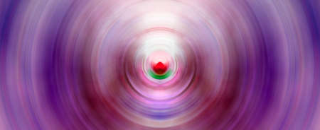Glowing concentric circles of light. Abstract bright background.の写真素材