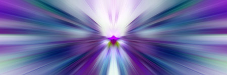 Shiny flash of multi-colored rays. Glowing burst of light from a center point. Bright flash beams.の写真素材