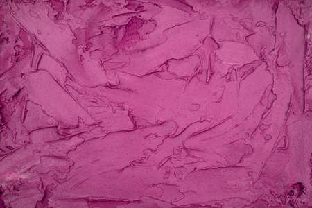 Strawberry ice cream texture. Top view. Delicious cool treat.の写真素材