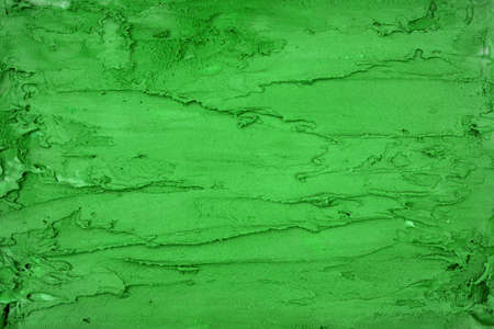 Pistachio ice cream texture. Top view. Delicious cool treat.の写真素材
