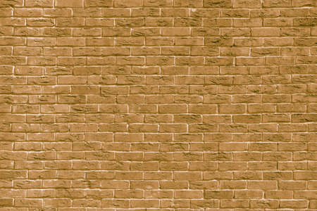 Beige brick building wall. Interior of a modern loft. Background for designの写真素材