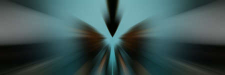 Center point perspective. A flash of bright light.の写真素材
