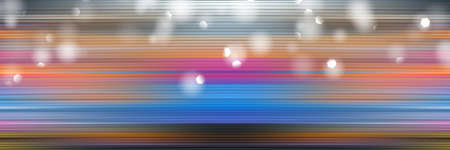 Festive abstract glowing light effects background. Bright spots of light.の写真素材