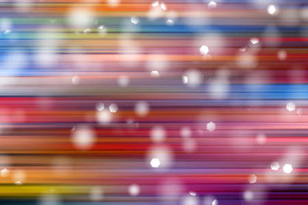 Festive abstract glowing light effects background. Bright spots of light.の写真素材
