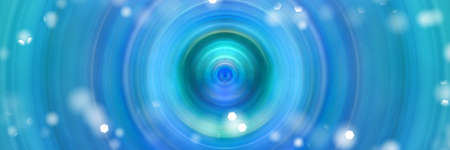 Festive abstract glowing light effects background. Bright spots of light.の写真素材