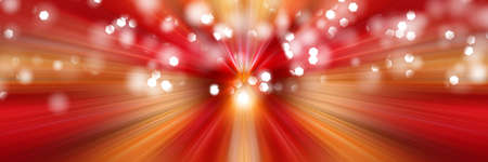 Festive abstract glowing light effects background. Bright spots of light.の写真素材