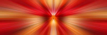 Center point perspective. A flash of bright light.の写真素材