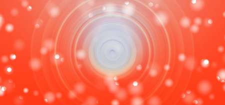 Festive abstract glowing light effects background. Bright spots of light.の写真素材