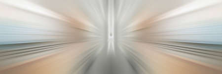 Abstract background. Center point perspective. A flash of bright light.
