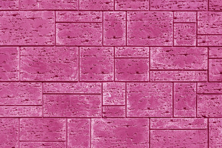 Texture of an old brick wall. Abstract construction background.の写真素材
