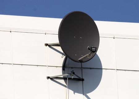 satellite dishの写真素材