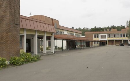 Norwegian schoolhouse.の写真素材