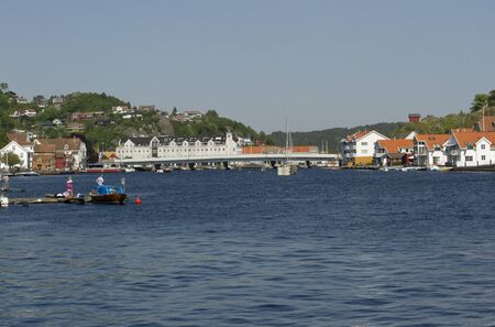 Mandal - small Norwegain coast town