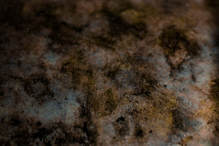 Abstract colorful background. Mixture of water and oil on colored background.の写真素材