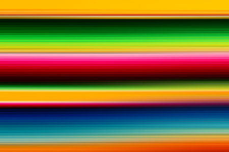 Abstract Blurred Bright Horizontal Stripe Background Design with Colorful Gradientの写真素材