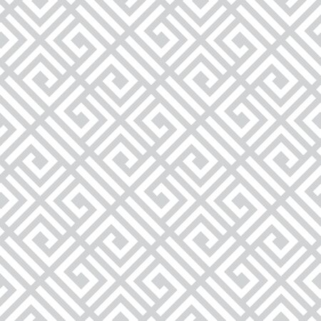 Ethnic gray geometric seamless pattern. Vector Monochrome stylish texture.のイラスト素材