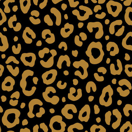 Colorful leopard seamless pattern. Fashion stylish vector texture. EPS 10