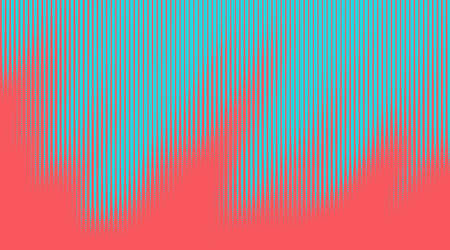 Vector halftone dots background. Colorful striped pattern. Wavy dotted texture.