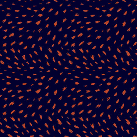 Brush stroke hand painted seamless pattern. Vector animal skin print. Fashion stylish organic...
