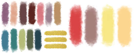 Boho Stripes Washi Tape adhesive strips in bohemian style chic with gold stripesの写真素材