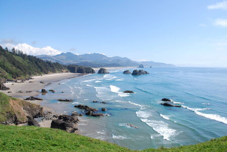 Sunny Coastal View の写真素材