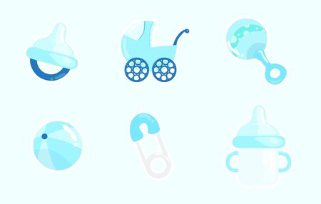 Set of item for baby boy 