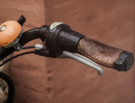 Wet bike bell  の写真素材