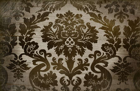 Grunge floral backgroundの写真素材