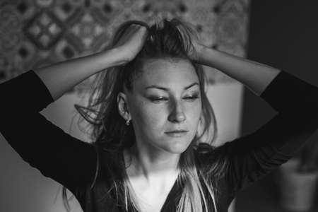 portrait of a beautiful womanの写真素材