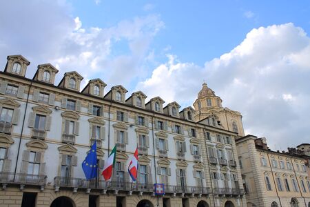 Palace of the Region in Turin, Italyのeditorial素材