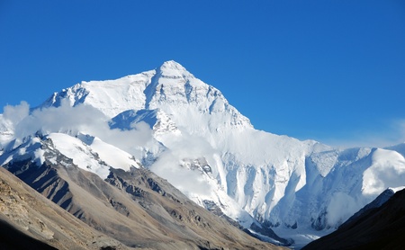 High peak of Mount Everest