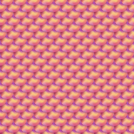 Vector illustration. Fish scales seamless patternのイラスト素材