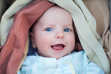 portrait of a infantの写真素材