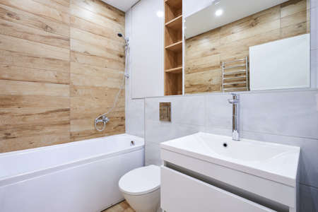 Modern bathroom design, home interiors nobody