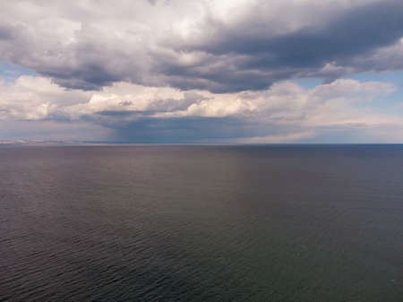 sea and sky.