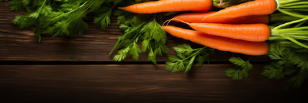 A vibrant backdrop showcasing the rich hues of ripe carrot.の素材