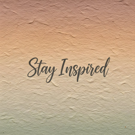 Stay Inspired. Inspirational quote, motivation. Typography backgroundの素材