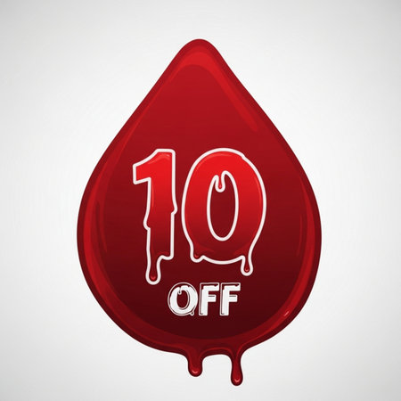 10% off icon vector illustration graphic designのイラスト素材