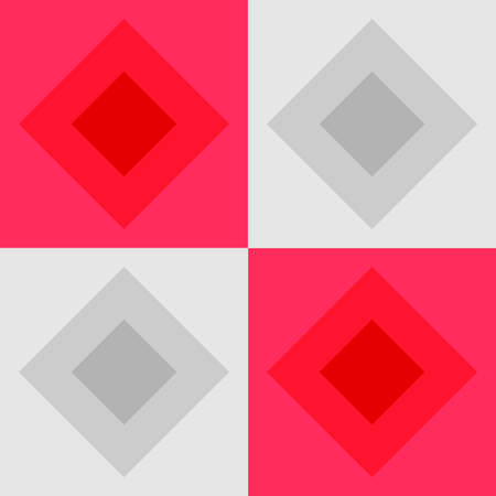 Red patternのイラスト素材