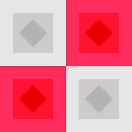 Red patternのイラスト素材