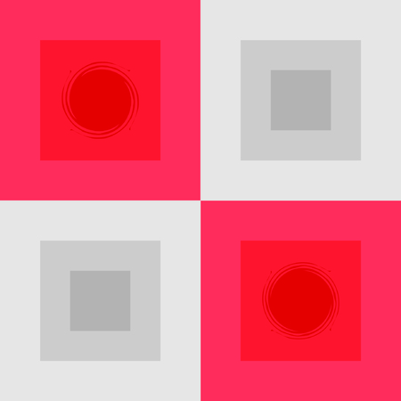 Red patternのイラスト素材