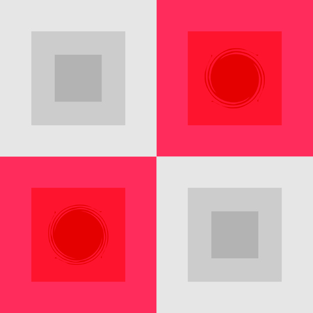 Red patternのイラスト素材