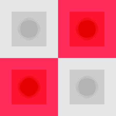 Red patternのイラスト素材