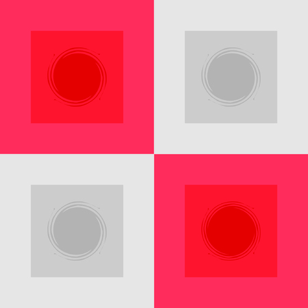 Red patternのイラスト素材