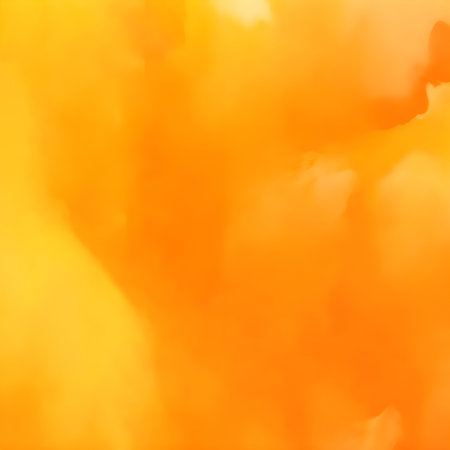 Classic orange and yellow watercolor fluid painting vector design card. Winter wedding invitation. Snow, ice or veil texture. Dye splash style. Alcohol ink. Isolated and editable. Watercolor Abstract Background orange and yellow.の素材