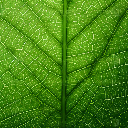 Leaf vector texture pattern background. Green leaf texture. Natural stylish background. Green Concept. Leaf vector texture pattern. Green crackleの素材