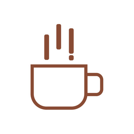 logo cafe. can be used for social media purposes, cafe logos, coffee product logos, company logos and othersのイラスト素材
